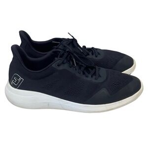 FootJoy Flex Golf Shoes Mens 11.5 Navy Blue Excellent Spikeless Mesh 56140